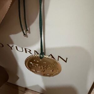 David Yurman 2025 ornament with all you see in picture